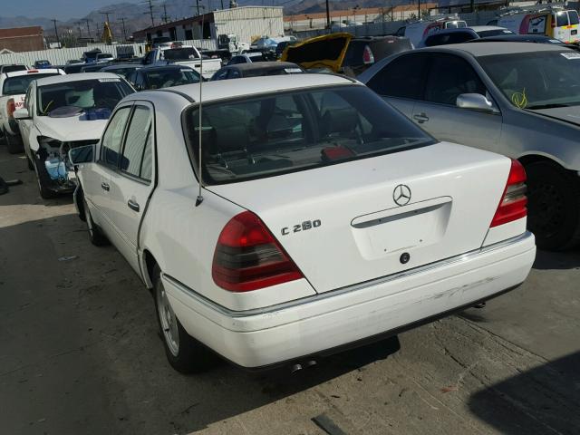 WDBHA28EXSF294131 - 1995 MERCEDES-BENZ C 280 WHITE photo 3