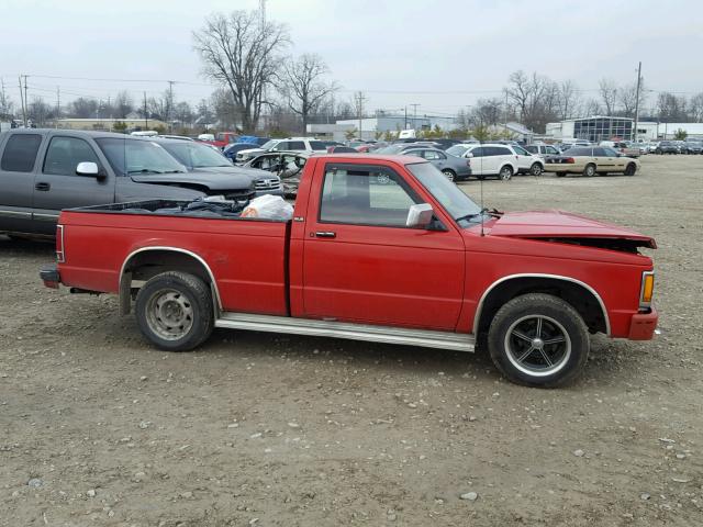 1GTCS14Z0M2523809 - 1991 GMC SONOMA RED photo 9