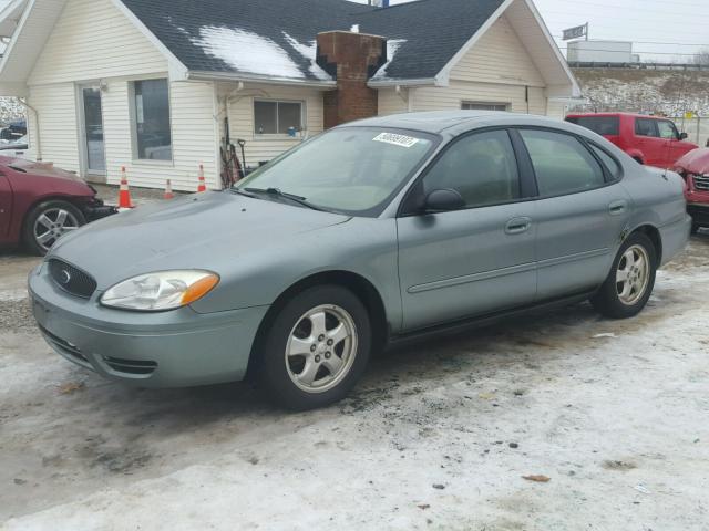 1FAFP53U86A109168 - 2006 FORD TAURUS SE GREEN photo 2