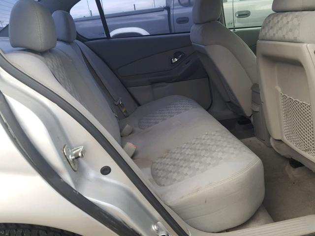 1G1ZT54814F196263 - 2004 CHEVROLET MALIBU LS Gümüş foto 6