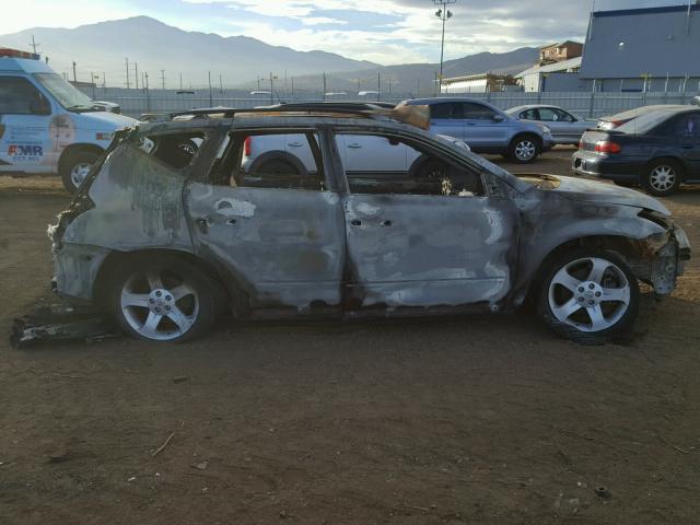 N0V1N2018975649 - 2005 NISSAN MURANO SL BURN photo 9