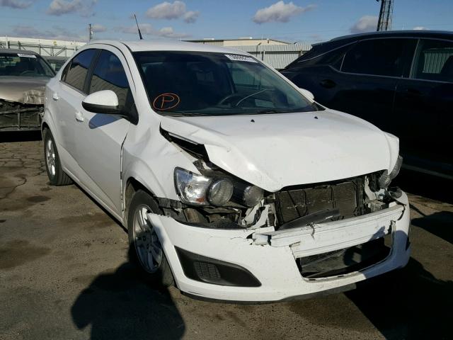 1G1JC5SHXC4103394 - 2012 CHEVROLET SONIC LT WHITE photo 1