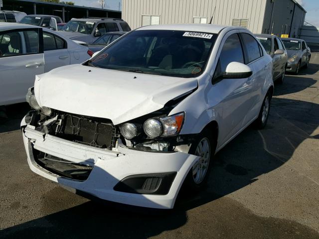 1G1JC5SHXC4103394 - 2012 CHEVROLET SONIC LT WHITE photo 2