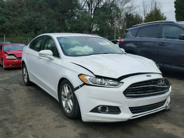 3FA6P0HD2FR144788 - 2015 FORD FUSION SE WHITE photo 1