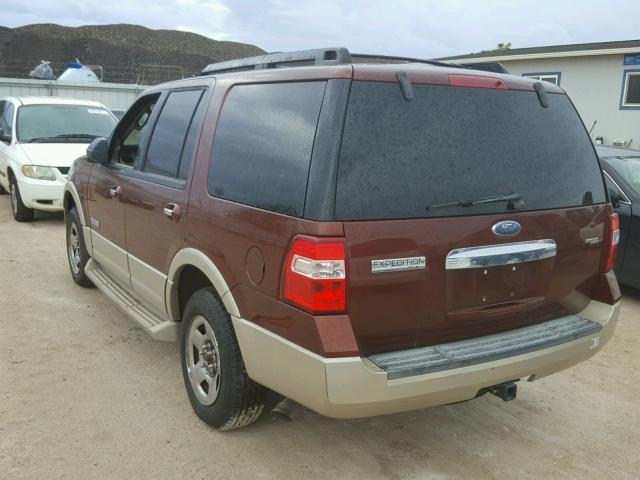 1FMFU17507LA83245 - 2007 FORD EXPEDITION RED photo 3