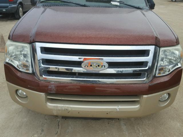 1FMFU17507LA83245 - 2007 FORD EXPEDITION RED photo 7