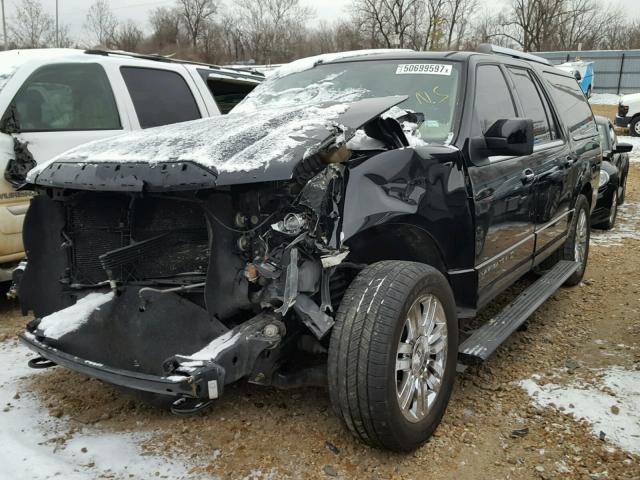 5LMFL28558LJ22224 - 2008 LINCOLN NAVIGATOR BLACK photo 2