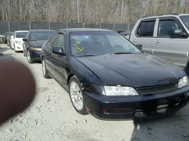 1HGCD7138TA027661 - 1996 HONDA ACCORD LX BLACK photo 1