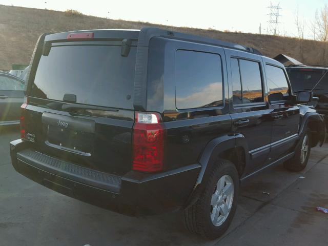 1J8HG48K37C633153 - 2007 JEEP COMMANDER შავი ფოტო 4
