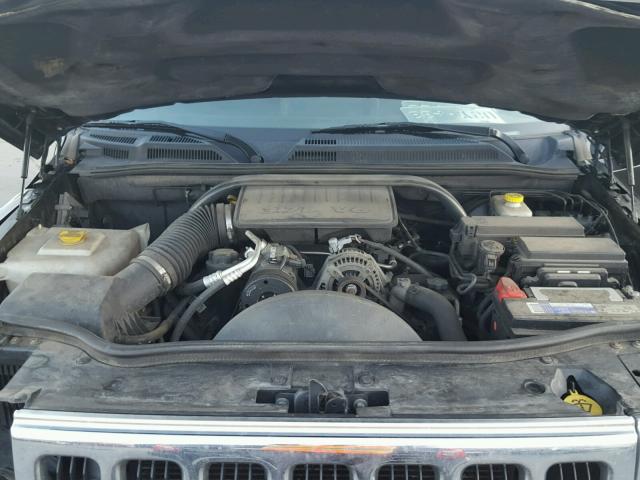 1J8HG48K37C633153 - 2007 JEEP COMMANDER შავი ფოტო 7