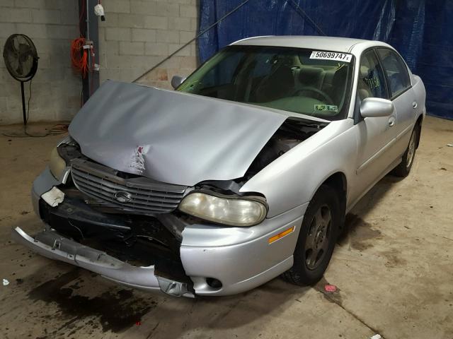 1G1NE52J32M668955 - 2002 CHEVROLET MALIBU LS 银色 照片 2