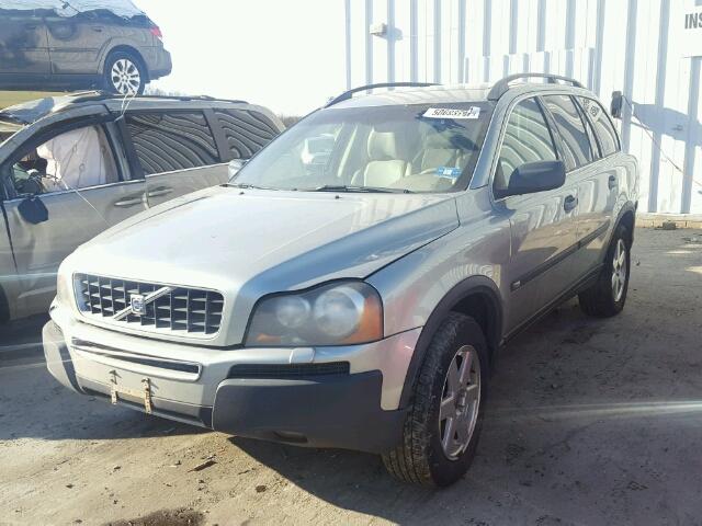 YV1CZ592151185451 - 2005 VOLVO XC90 SILVER photo 2