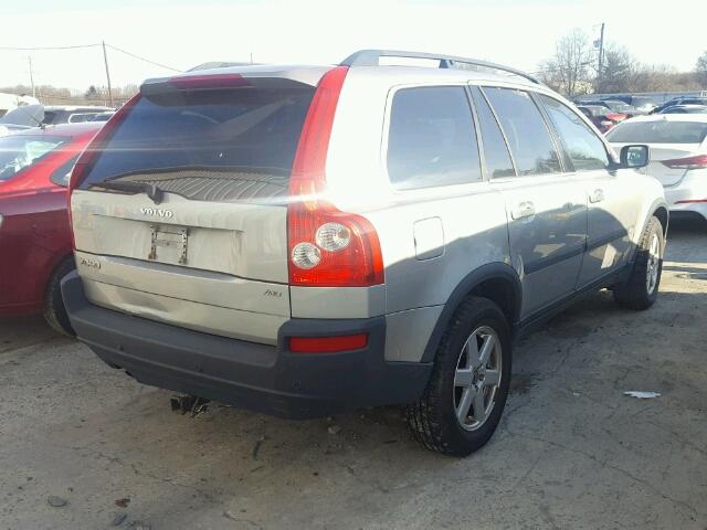 YV1CZ592151185451 - 2005 VOLVO XC90 SILVER photo 4