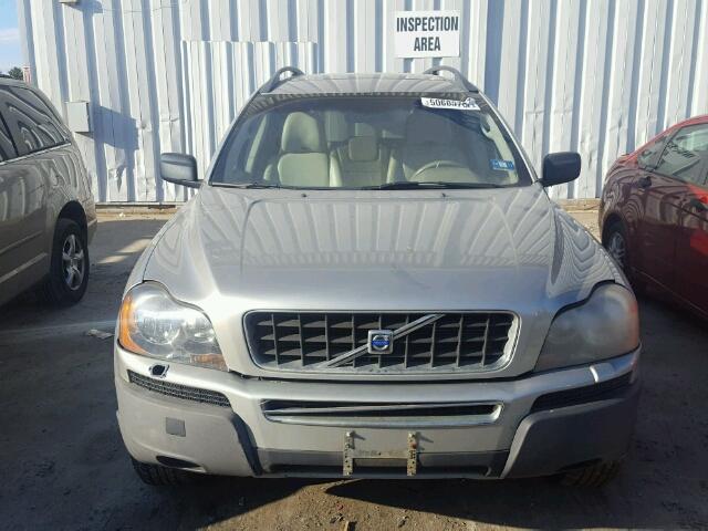YV1CZ592151185451 - 2005 VOLVO XC90 SILVER photo 9