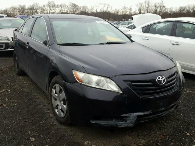 4T1BE46K88U230122 - 2008 TOYOTA CAMRY CE BLACK photo 1