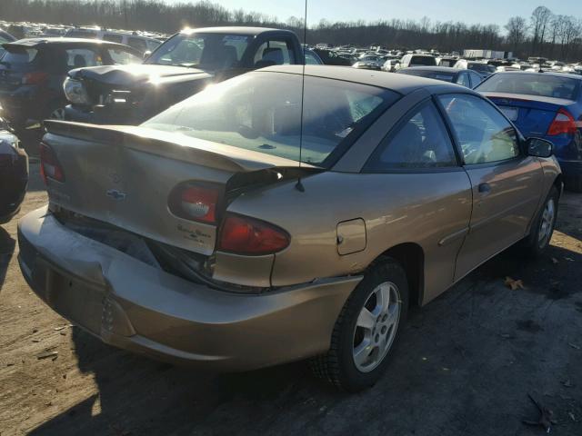 1G1JC1245Y7206461 - 2000 CHEVROLET CAVALIER GOLD photo 4