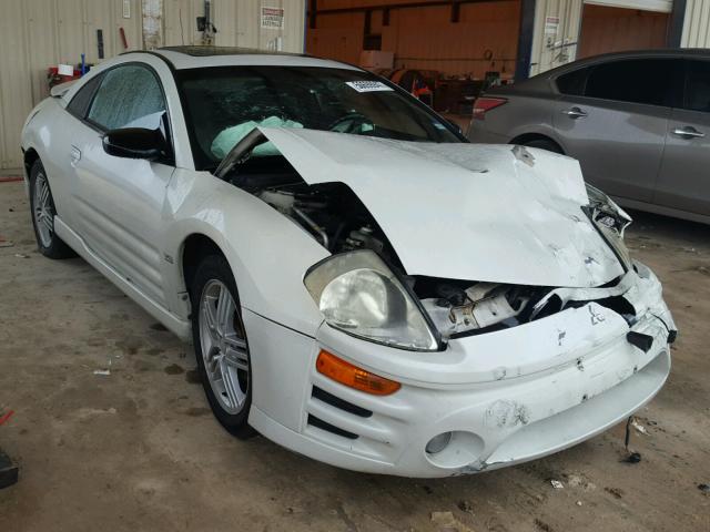 4A3AC84H63E146689 - 2003 MITSUBISHI ECLIPSE GT WHITE photo 1