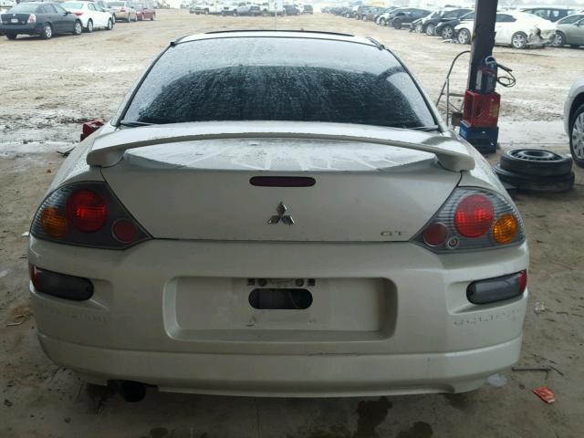 4A3AC84H63E146689 - 2003 MITSUBISHI ECLIPSE GT WHITE photo 9