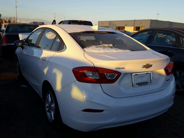 1G1BE5SM5H7179512 - 2017 CHEVROLET CRUZE LT WHITE photo 3