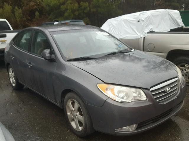 KMHDU46D78U552358 - 2008 HYUNDAI ELANTRA GL GRAY photo 1