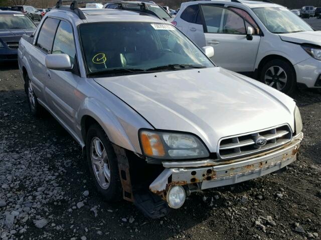 4S4BT61CX37106975 - 2003 SUBARU BAJA GRAY photo 1