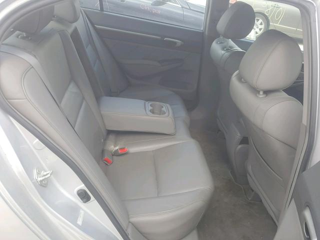 1HGFA16929L001506 - 2009 HONDA CIVIC EXL 银色 照片 6