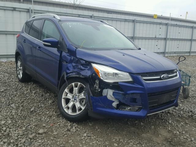 1FMCU9J90EUA83265 - 2014 FORD ESCAPE TIT BLUE photo 1