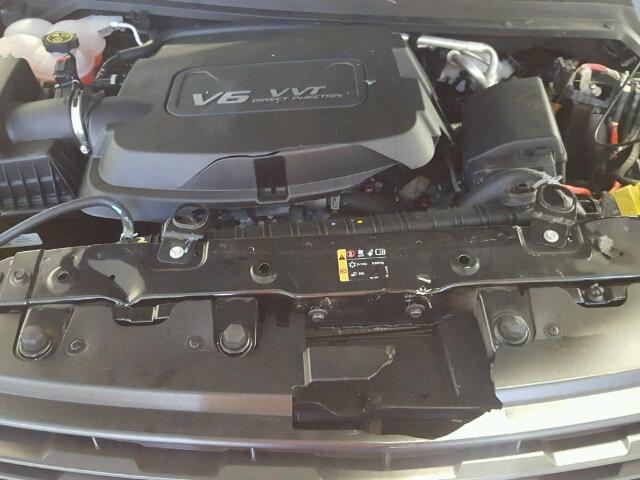 1GCGSCE31G1366261 - 2016 CHEVROLET COLORADO L BLACK photo 7