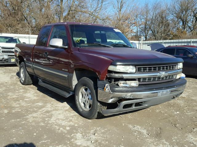 2GCEK19T3X1278084 - 1999 CHEVROLET SILVERADO RED photo 1