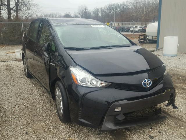 JTDZN3EU1FJ016281 - 2015 TOYOTA PRIUS V BLACK photo 1