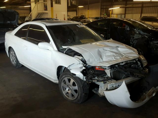 1HGEM21973L011679 - 2003 HONDA CIVIC EX WHITE photo 1