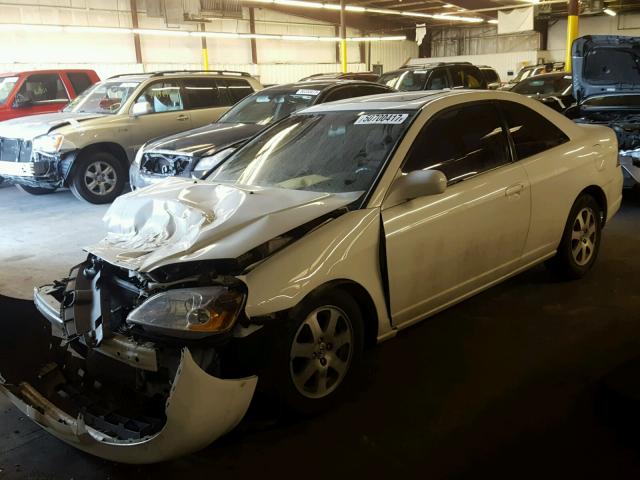 1HGEM21973L011679 - 2003 HONDA CIVIC EX თეთრი ფოტო 2