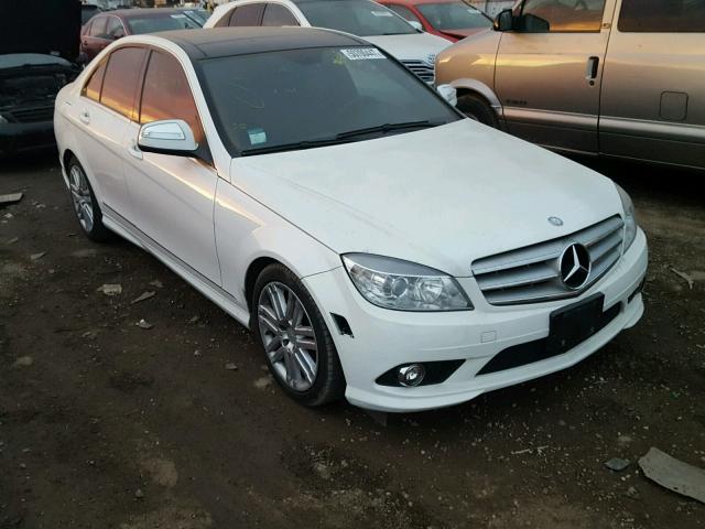 WDDGF81XX8F169741 - 2008 MERCEDES-BENZ C 300 4MAT WHITE photo 1