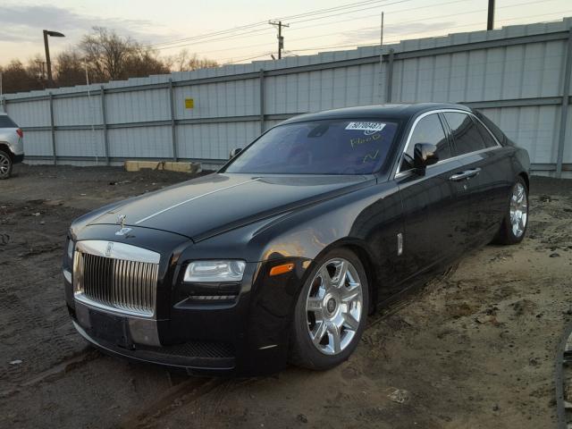 SCA664S53AUX48929 - 2010 ROLLS-ROYCE GHOST BLACK photo 2