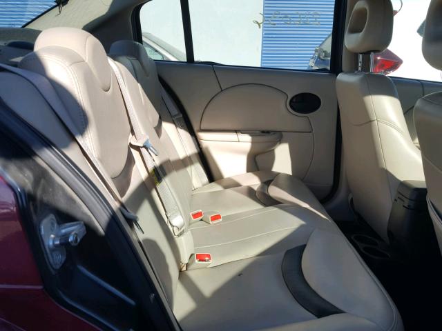 1G8AL52F94Z155300 - 2004 SATURN ION LEVEL MAROON photo 6