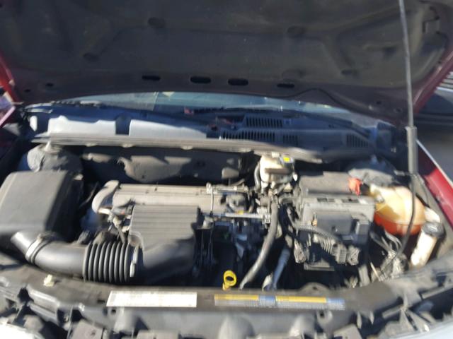 1G8AL52F94Z155300 - 2004 SATURN ION LEVEL MAROON photo 7