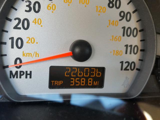 1G8AL52F94Z155300 - 2004 SATURN ION LEVEL MAROON photo 8