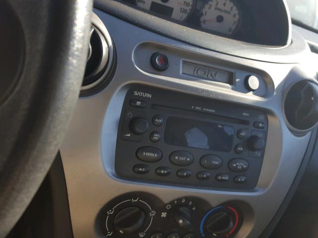 1G8AL52F94Z155300 - 2004 SATURN ION LEVEL MAROON photo 9