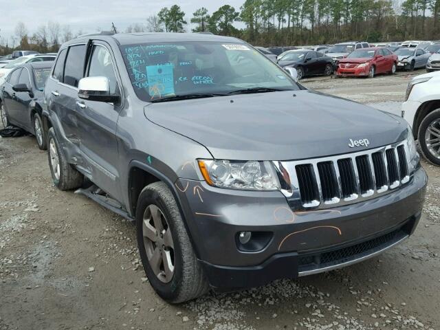 1C4RJEBG0DC577532 - 2013 JEEP GRAND CHER GRAY photo 1