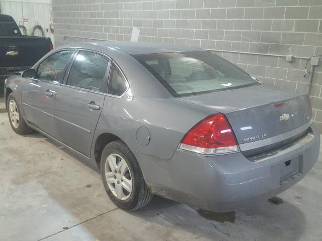 2G1WB58K679408809 - 2007 CHEVROLET IMPALA LS GRAY photo 3