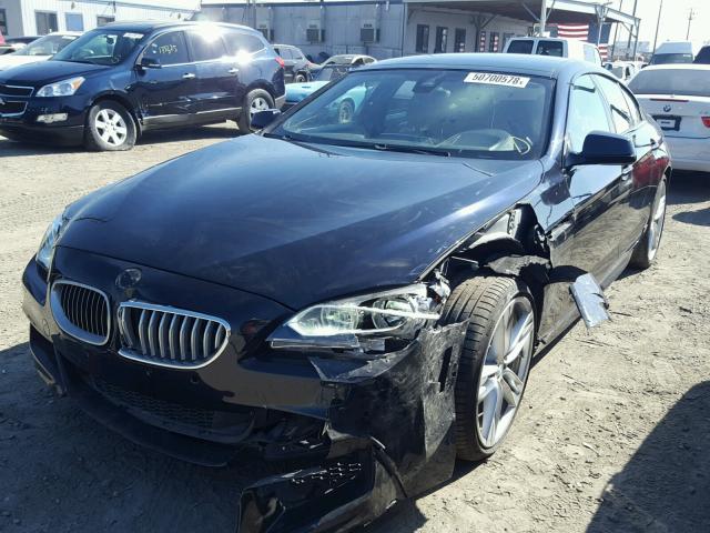 WBA6B4C58FD761134 - 2015 BMW 650 XI BLUE photo 2