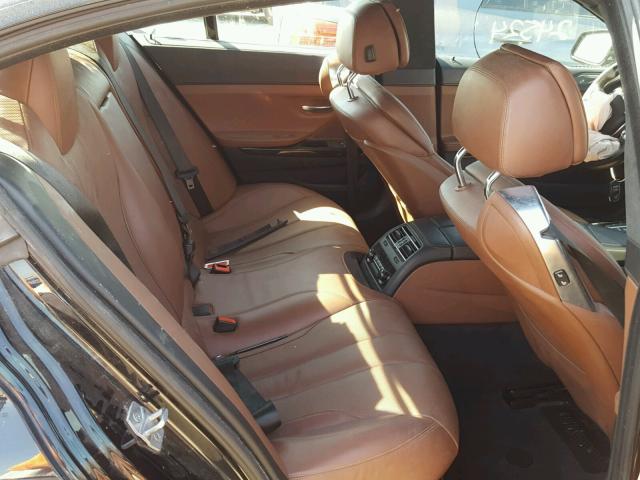 WBA6B4C58FD761134 - 2015 BMW 650 XI BLUE photo 6