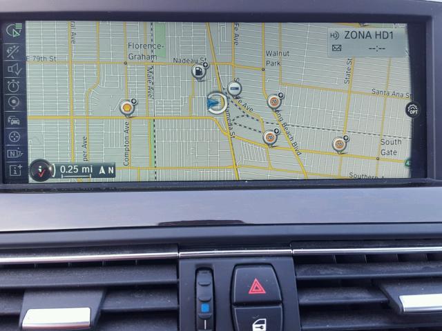 WBA6B4C58FD761134 - 2015 BMW 650 XI BLUE photo 9