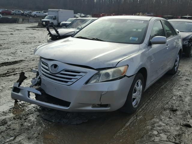 4T1BE46K97U605742 - 2007 TOYOTA CAMRY NEW SILVER photo 2