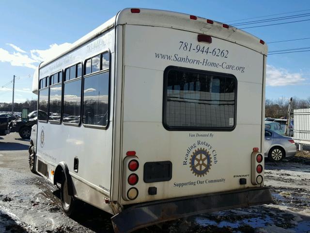 1FDWE35L46HB15125 - 2006 FORD ECONOLINE WHITE photo 3