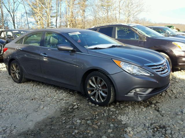 5NPEC4AC3CH362490 - 2012 HYUNDAI SONATA SE GRAY photo 1