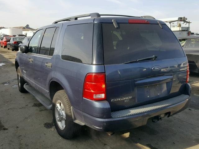 1FMZU73E54UB72577 - 2004 FORD EXPLORER X BLUE photo 3