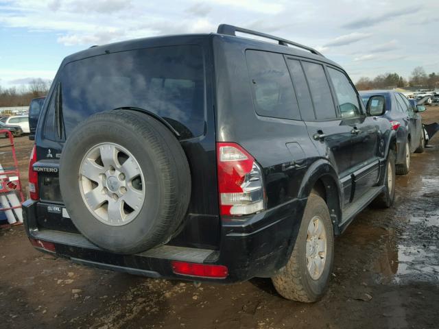 JA4NW51S73J034351 - 2003 MITSUBISHI MONTERO LI BLACK photo 4