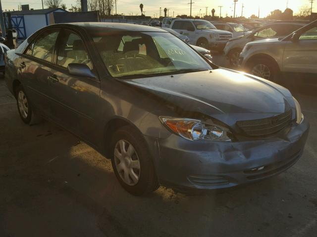 4T1BE32K34U821128 - 2004 TOYOTA CAMRY LE BLUE photo 1