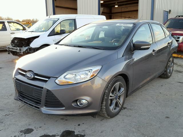 1FADP3F20EL395770 - 2014 FORD FOCUS SE GRAY photo 2